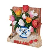 Matix Magneet 3D Holland -  Tulpen in Delfts blauwe vaas