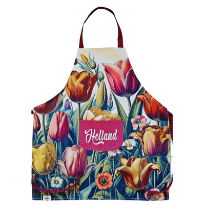 Memoriez Luxuriöse Küchenschürze – Klassisch – Tulpenmuster – Holland