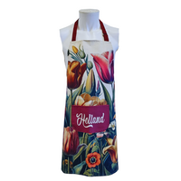 Memoriez Luxuriöse Küchenschürze – Klassisch – Tulpenmuster – Holland