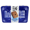 Typisch Hollands Tin of Speculaas Cookies - Blue with white icons