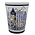 Typisch Hollands Delft Blue Bicycle Shot Glasses - Amsterdam - Frosted - Set of 2 - Copy