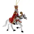 Typisch Hollands Sinterklaas auf Pferd - hängend