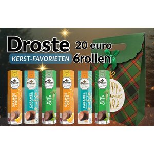 Droste Droste Pastillentube - Karamell-Orange und Minze