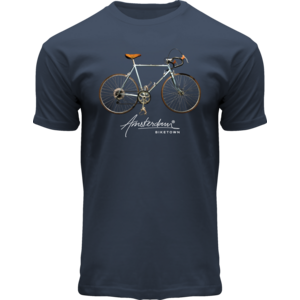 Typisch Hollands T-shirt Blue Dusk Amsterdam - Bicycle