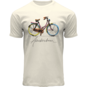 Typisch Hollands T-Shirt cremefarben Scribble Amsterdam