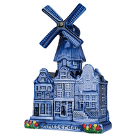 Matix Stadsmolen Delfts Blauw - Groot - Amsterdam