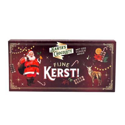 Typisch Hollands Weihnachtsparty-Geschenkset mit Schokolade