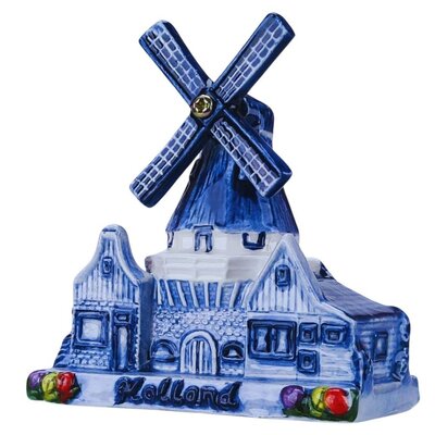 Matix Delft Blue Holland Stelllingmolen 10 cm