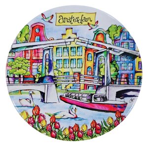 Typisch Hollands Onderzetter Magere brug Amsterdam