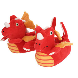 Apollo Dinosaur slippers red