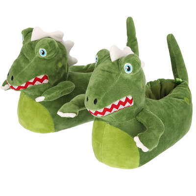 Apollo Pantoffels dinosaurus groen