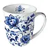 Typisch Hollands Mug - Porcelain - Delft blue flowers