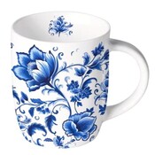 Typisch Hollands Small mug - Porcelain - Delft blue flowers