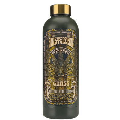 Typisch Hollands Wasserflasche (Isolierflasche) Weed Cards