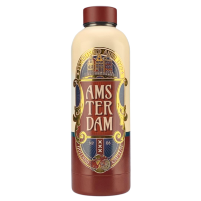 Matix Water bottle (insulated bottle) Amsterdam - red/gold