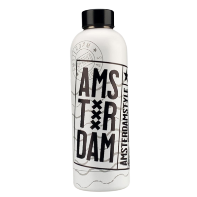 Matix Water bottle (insulated bottle) - White - Amsterdam style