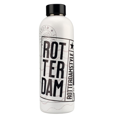 Typisch Hollands Waterfles (isoleerfles)  -wit - Rotterdam style