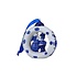 Matix Kerstornament keramiek ring met kussend paar