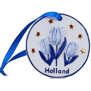 Matix Weihnachtsschmuck – runder Anhänger – Tulpen