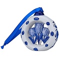 Matix Ceramic Christmas ornament ring with tulips