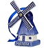 Matix Ceramic Christmas ornament windmill rotating sail - Delft Blue