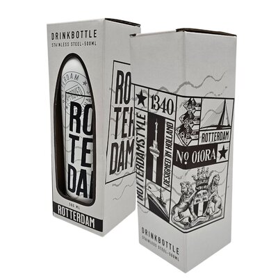 Matix Water bottle (insulated bottle) - white - Rotterdam style