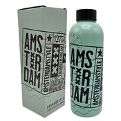 Typisch Hollands Waterfles (isoleerfles)  -groen - Amsterdam style