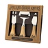 Matix Cheese knives - in gift packaging (wood) Holland Amsterdam