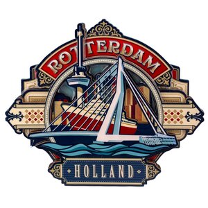 Typisch Hollands Magneet Rotterdam  - Holland -Rotterdam - Victorian