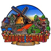Typisch Hollands Magnet - City Vibes - Zaanse Schans