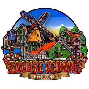 Typisch Hollands Magneet   - City Vibes - Zaanse Schans