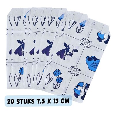 Typisch Hollands Cadeau zakjes - mini (20 stuks)