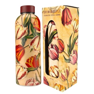 Typisch Hollands Wasserflasche (Isolierflasche) - Vintage Flowers
