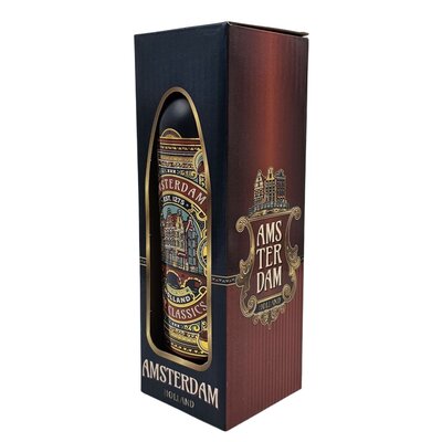 Matix Wasserflasche (Isolierflasche) – Amsterdam – blau/gold