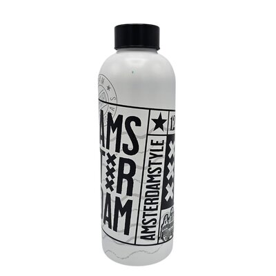 Typisch Hollands Wasserflasche (Isolierflasche) – Weiß – Amsterdamer Stil