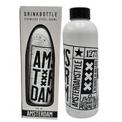 Typisch Hollands Water bottle (insulated bottle) - White - Amsterdam style