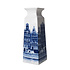 Heinen Delfts blauw Delft Blue Vase - large - square gable houses