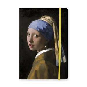 Museumgifts Holland Softcover notebook, A5, the girl with the pearl