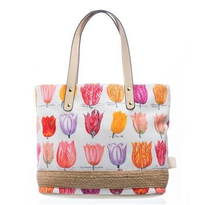 Robin Ruth Fashion Dames shopper Scarlett - Tulpen - Middel