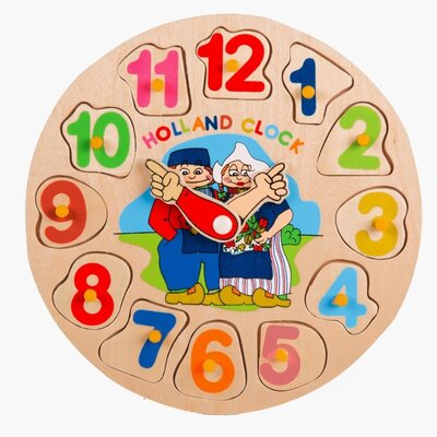 Matix Clock Puzzle Holland