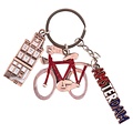Typisch Hollands Keychain - Charms - Bike Amsterdam