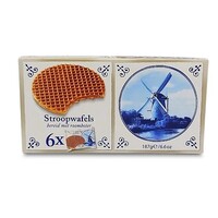 Stroopwafels (Typisch Hollands) Stroopwafels 6x1 Pack - 180 gram