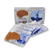 Stroopwafels (Typisch Hollands) Stroopwafels 6x1 Packung – 180 Gramm