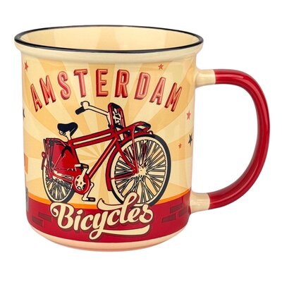 Matix Großer Becher in Geschenkbox - Vintage Amsterdam gelb