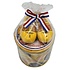 typisch-hollands-geschenkpakket Stroopwafels gift set - with wooden clogs yellow