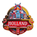 Typisch Hollands Magnet Brauerei Holland - Gegründet 1549