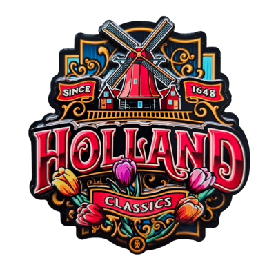 Typisch Hollands Magnet-Tattoo – Holland – Klassiker