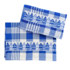 TTD Gifts Kitchen textile package Blue and White Facade Houses