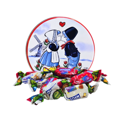 Typisch Hollands Dutch tin with MAOAM children's sweets