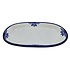 Heinen Delfts blauw Delft blue egg cups with saucer.